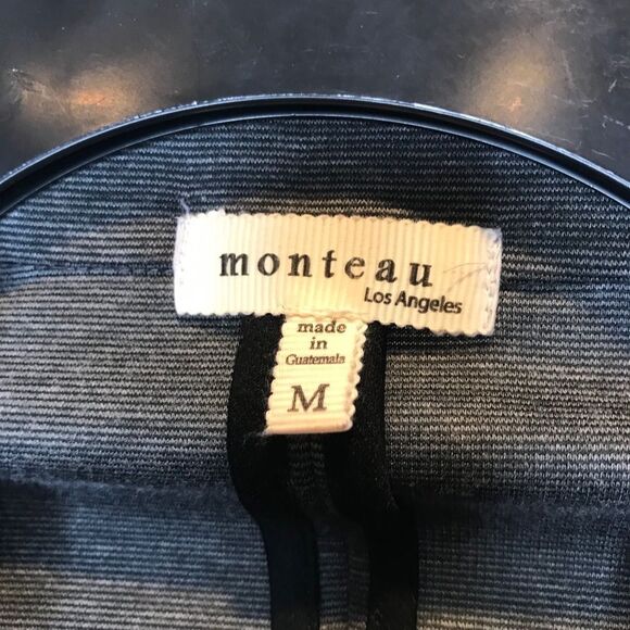 Monteau Stretch Knit Blazer sz M - Picture 3 of 5